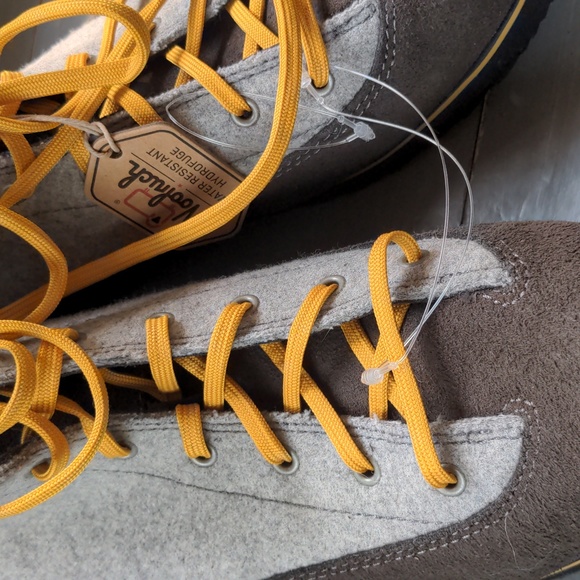 Nwt Woolrich wool and leather boots - Picture 8 of 9